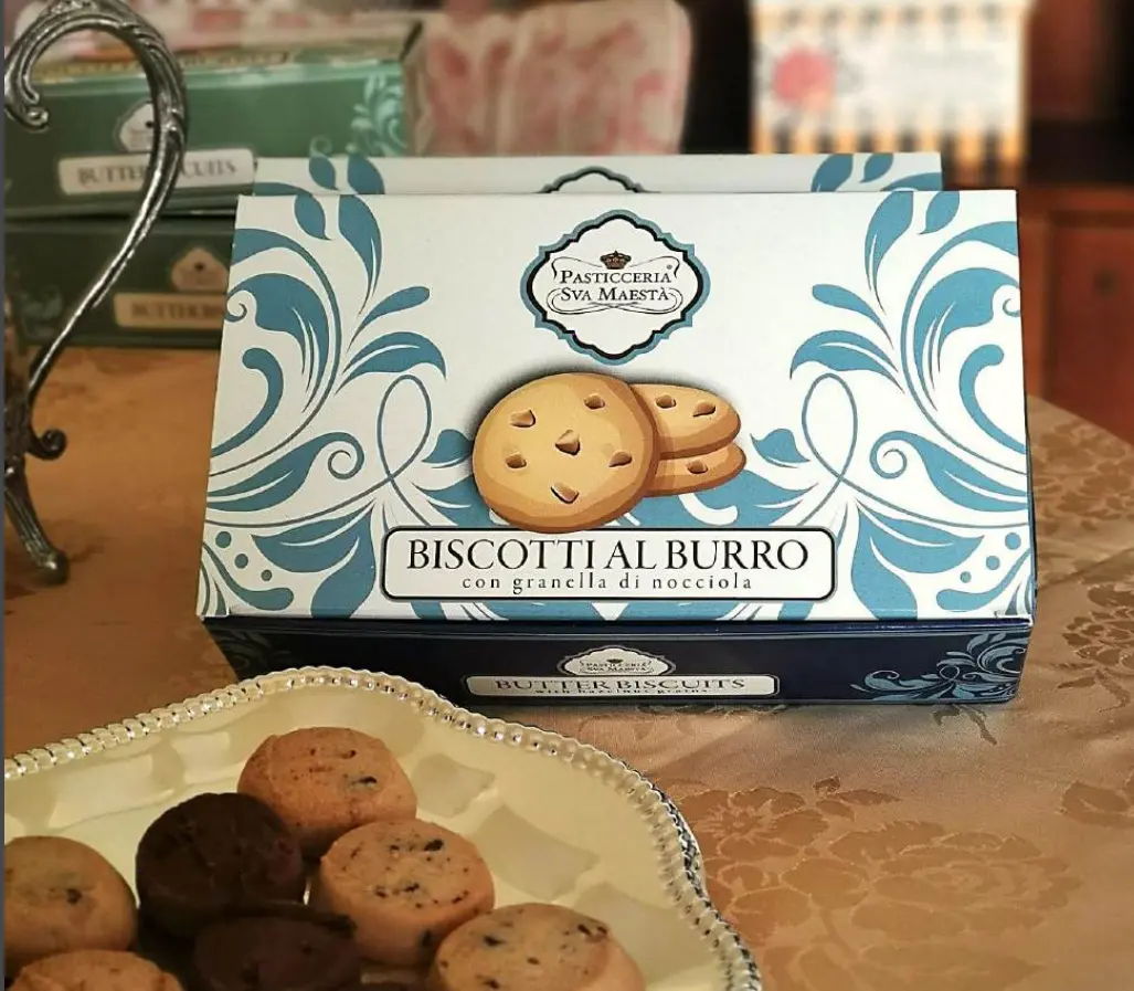 Butterkekse mit Nüsse