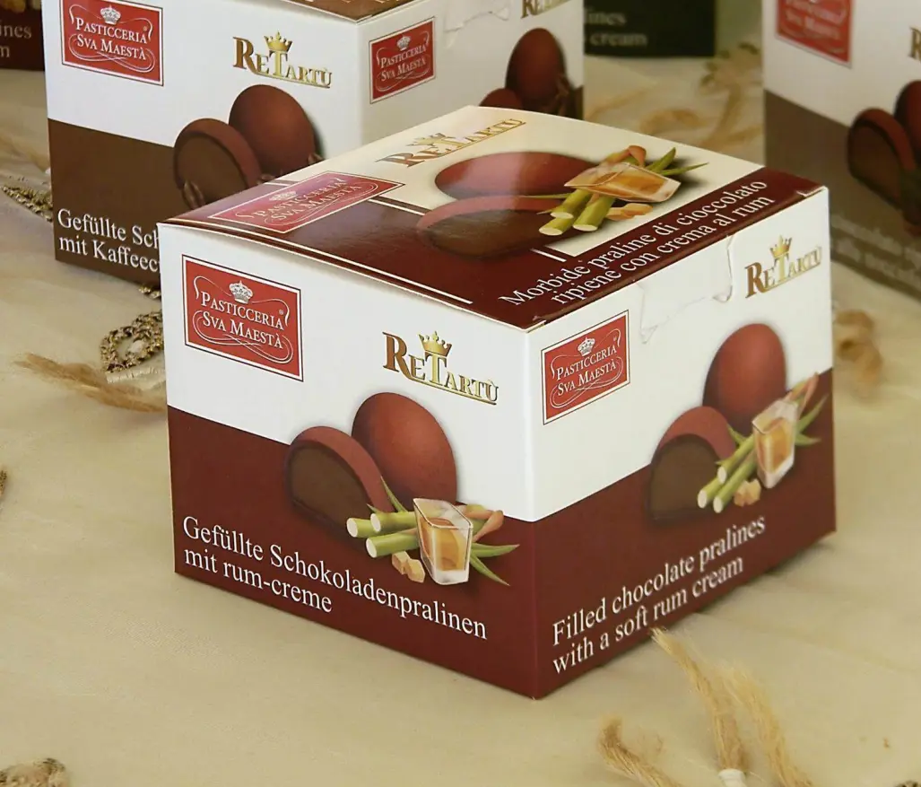 Praline Schokolade Box