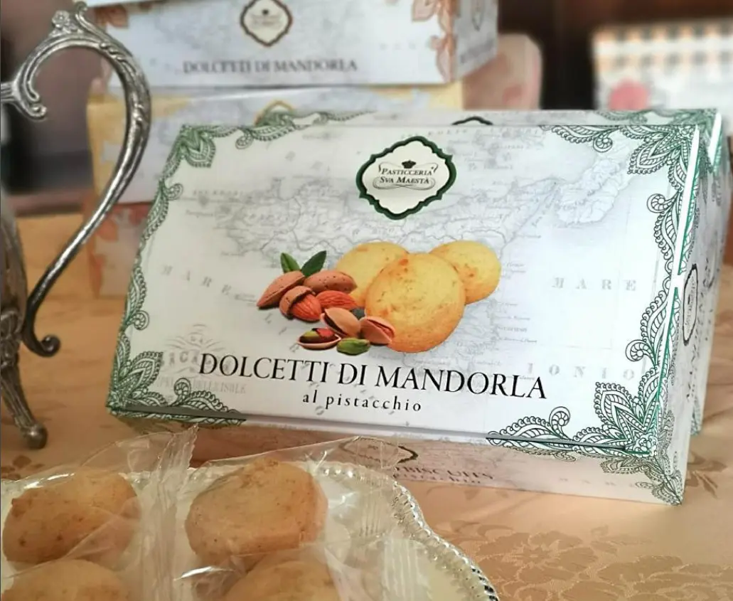 Mandelkekse Pistazien